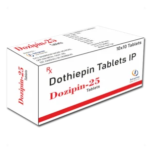 Dozipin-25 Tablet containing 25 mg of Dothiepin/Dosulepin IP