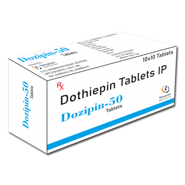 Dozipin-50 with Dothiepin Hydrochloride 50 mg