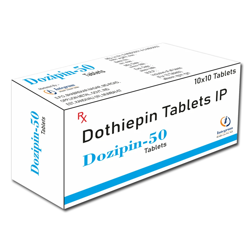 Dozipin-50 with Dothiepin Hydrochloride 50 mg