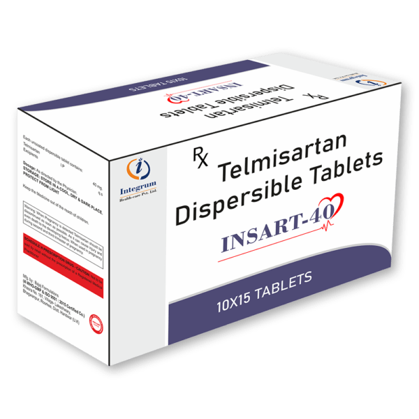 Insart-40 Tablet with Telmisartan 40 mg