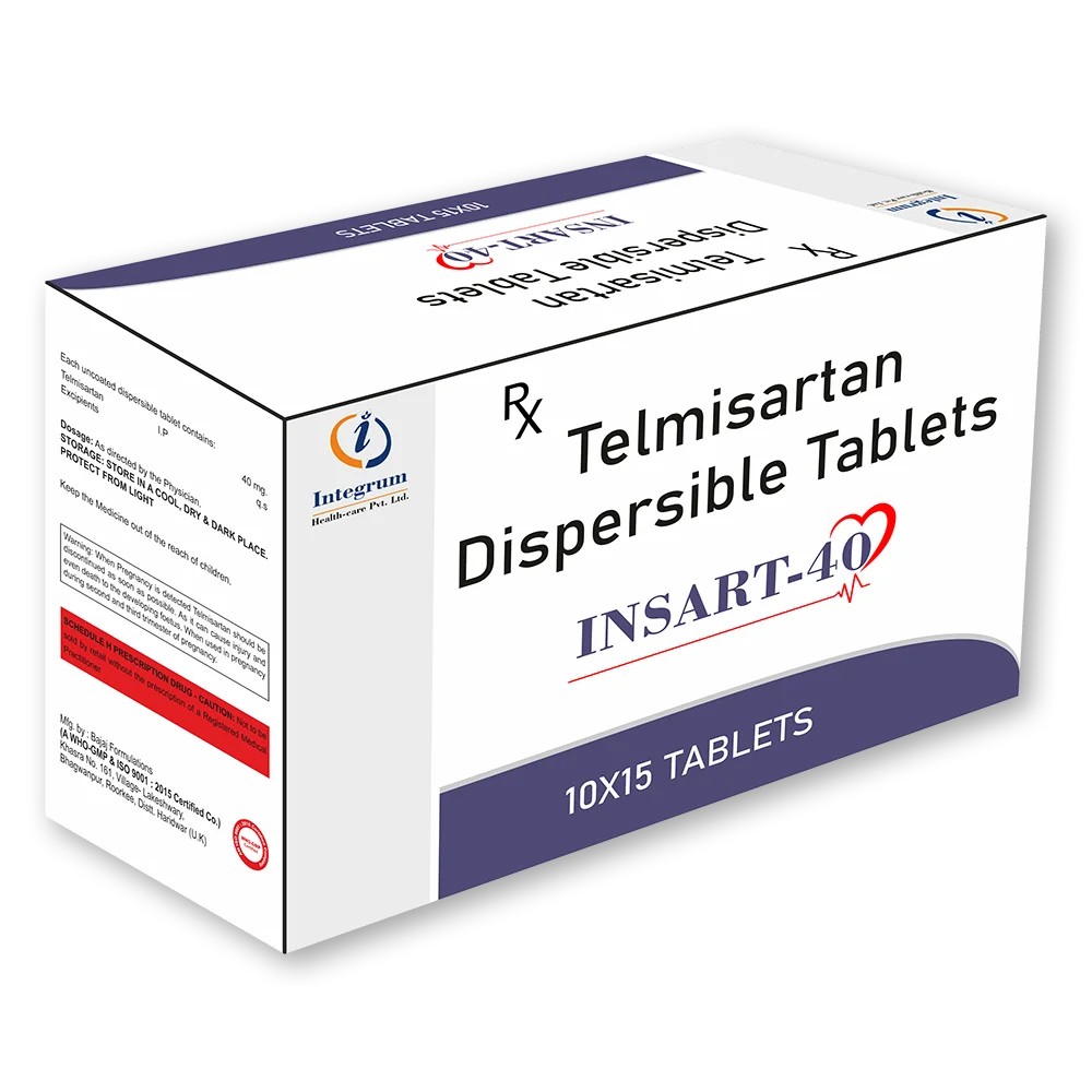 Insart-40 Tablet with Telmisartan 40 mg