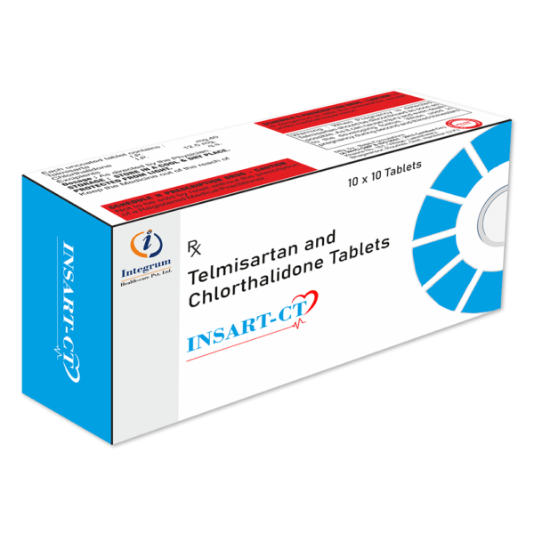 Insart-CT with Telmisartan 40 mg + Chlorthalidone 12.5 mg